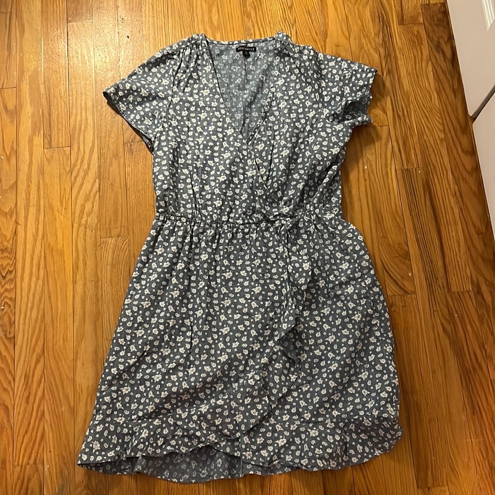 Jcrew ruffle dress. Size M